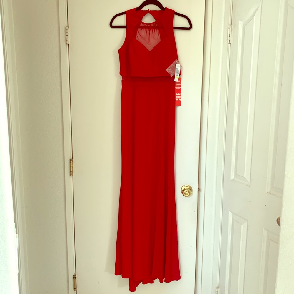 Red dress